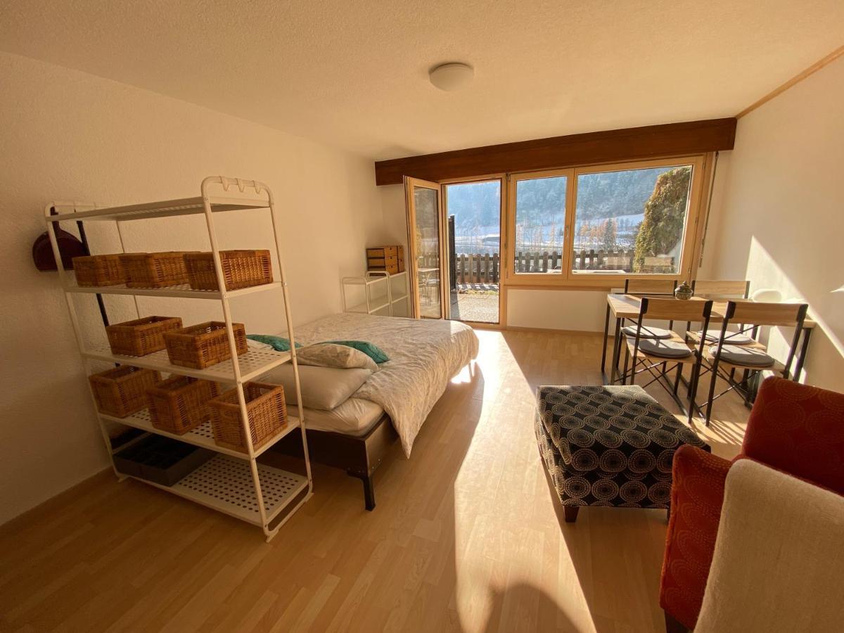Cosy Studio In The Mountains Le Châble Exterior photo